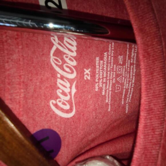 Coca-Cola Vintage Red T-Shirt - Size 2XL - Picture 4 of 4
